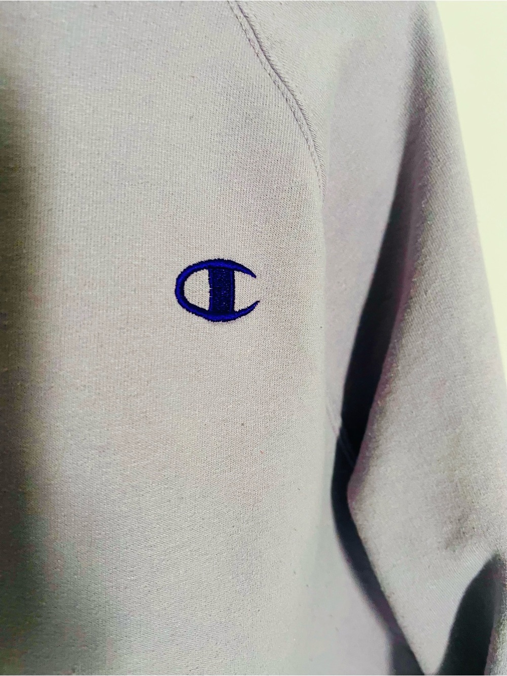 Champion Lavender Mockneck Sweatshirt - Women's Light Purple - Picture 7 of 8
